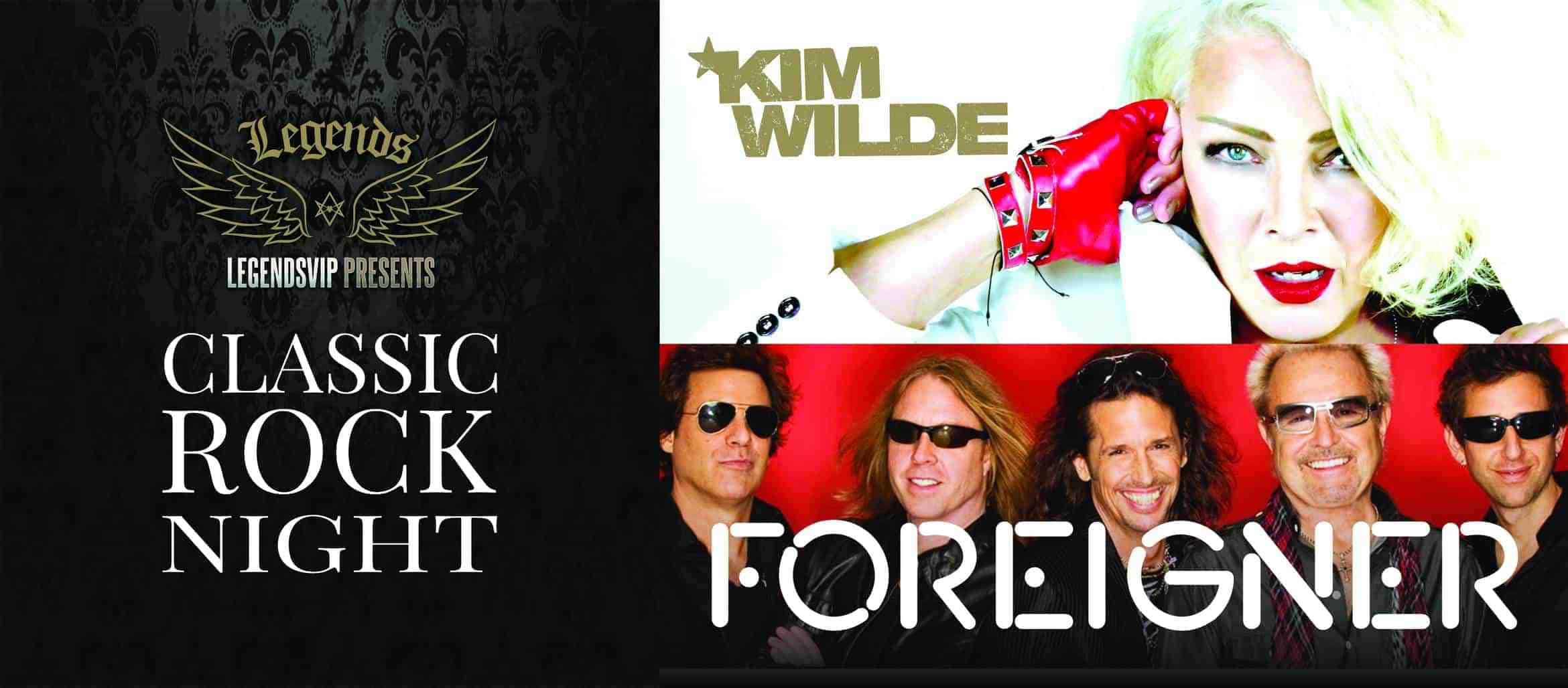 Classic Rock Night with Foreigners & Kim Wilde